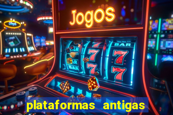 plataformas antigas de jogos