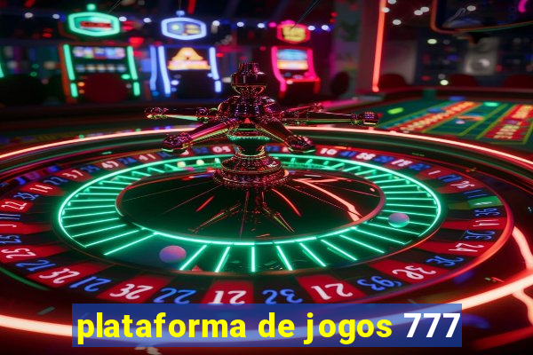 plataforma de jogos 777