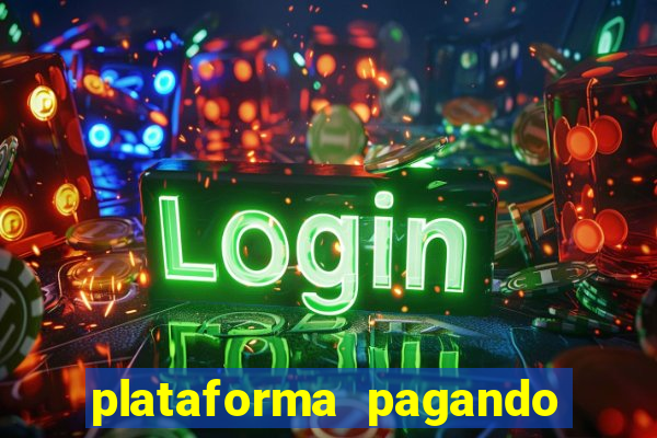 plataforma pagando no cadastro slots