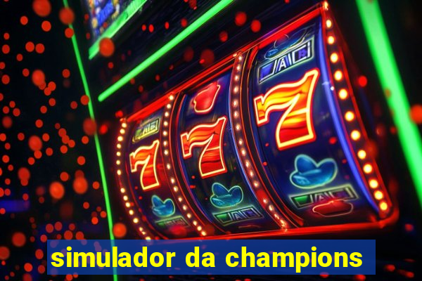 simulador da champions