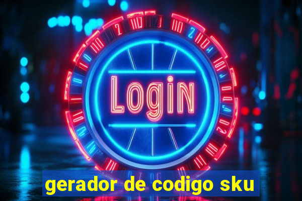 gerador de codigo sku