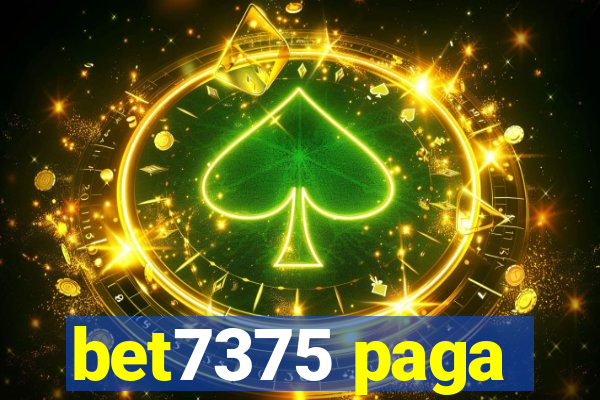 bet7375 paga