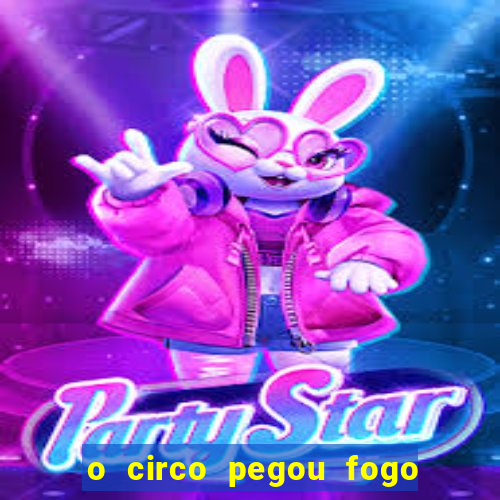 o circo pegou fogo música infantil