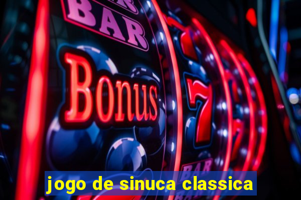 jogo de sinuca classica