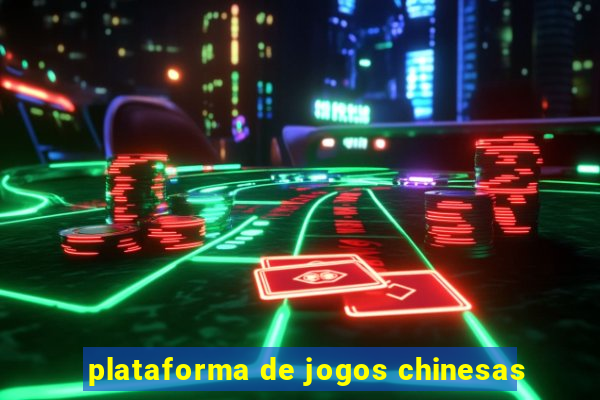 plataforma de jogos chinesas