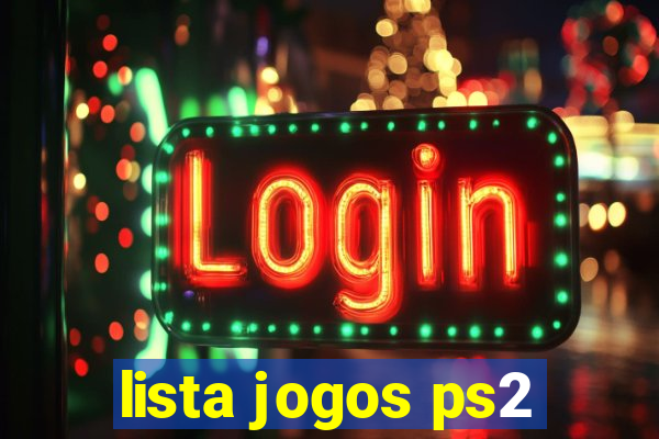 lista jogos ps2