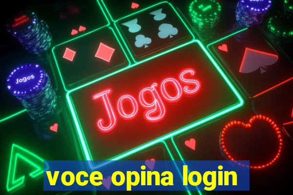 voce opina login