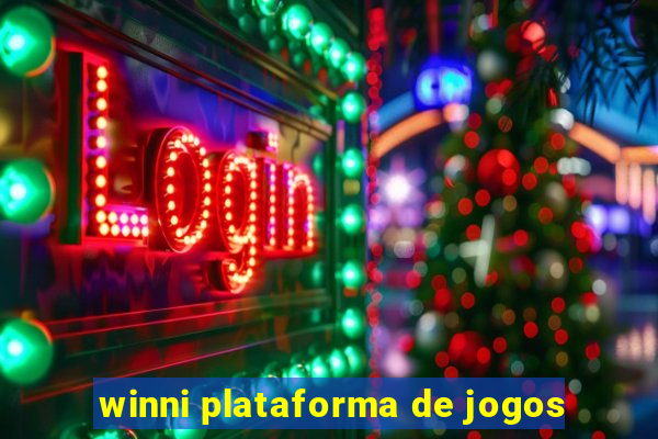 winni plataforma de jogos