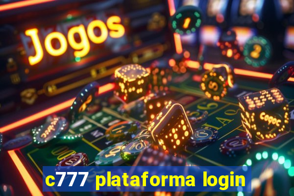 c777 plataforma login