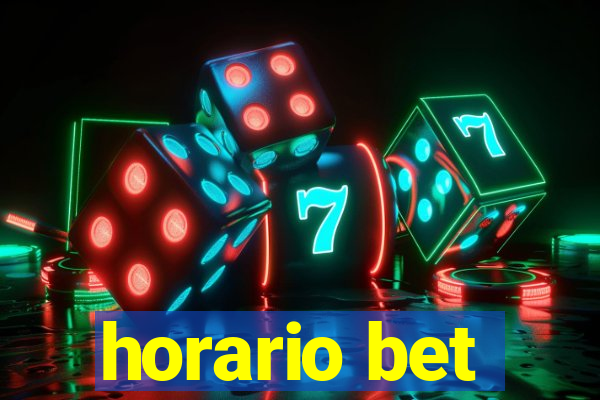 horario bet